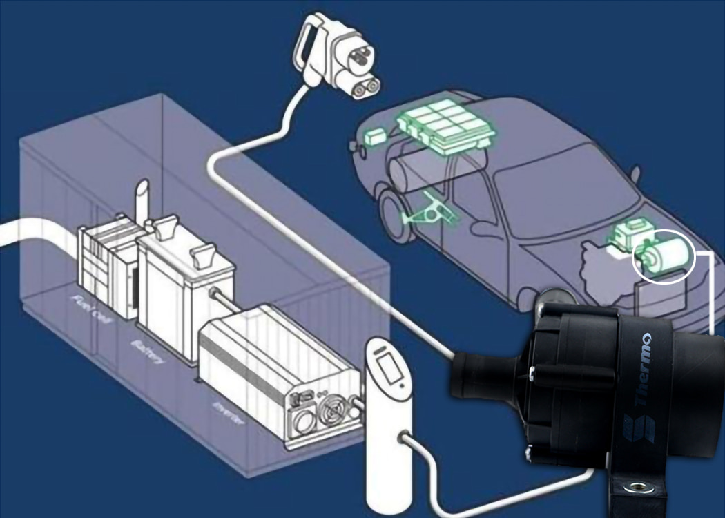 battery coolant pump